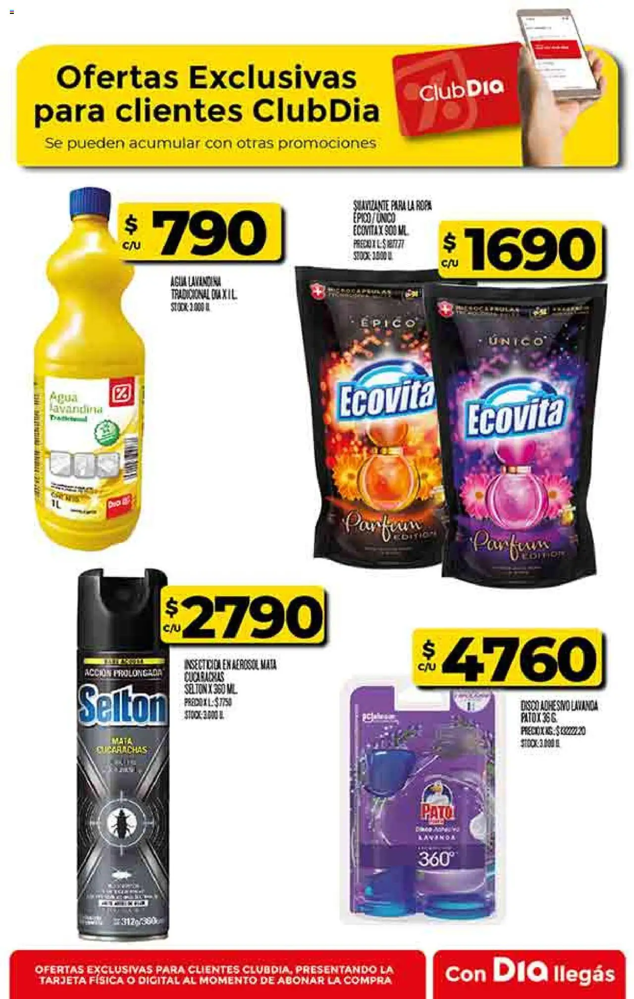 Supermercado DIA Ofertas │ válido desde el 20.08.2025 | Página: 56 | Productos: Disco, Agua, Ropa, Suavizante