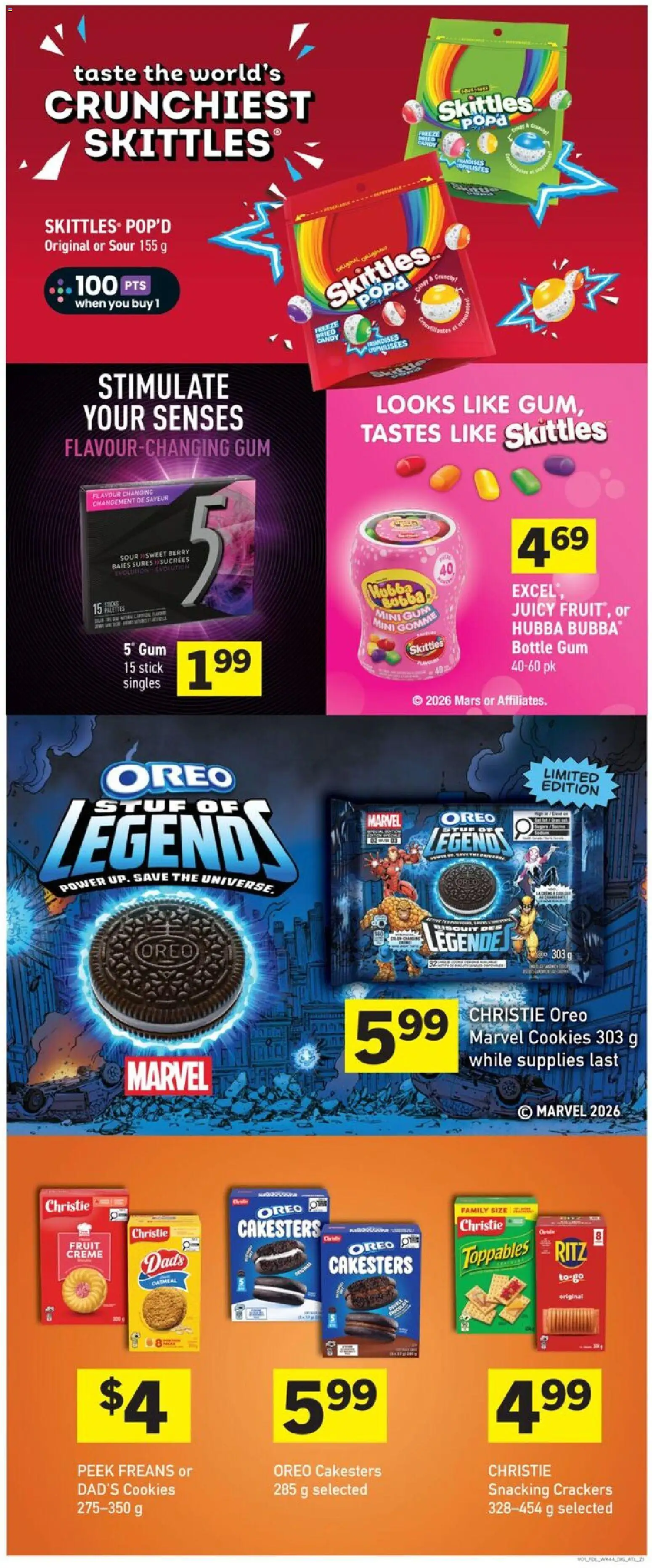 Foodland flyer valid from 26.02.2026 | Page: 12 | Products: Cookies