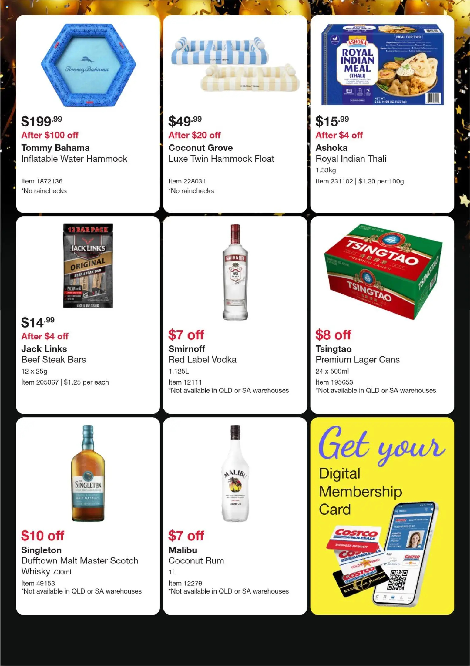 Costco catalogue - valid from 26.12.2025 | Page: 6 | Products: Vodka, Rum, Steak, Digital
