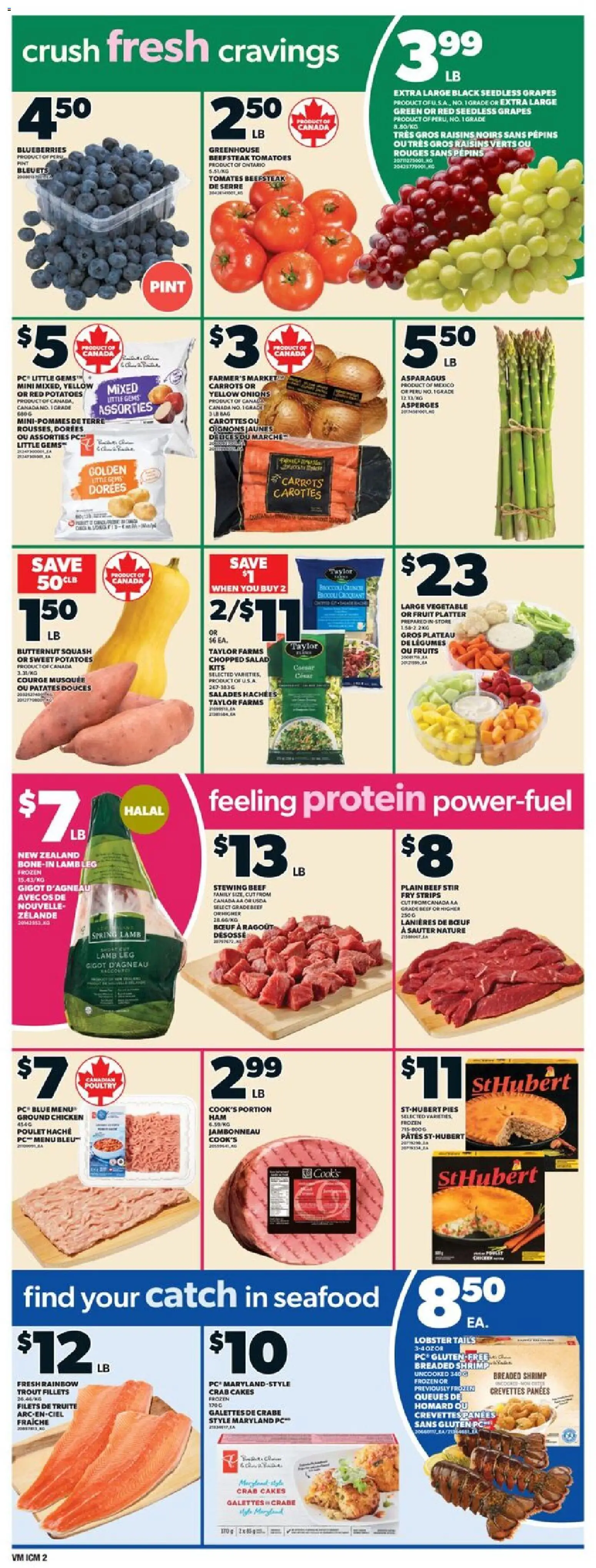 Valu Mart flyer valid from 11.12.2025 | Page: 5 | Products: Beef, Potatoes, Chicken, Tomatoes