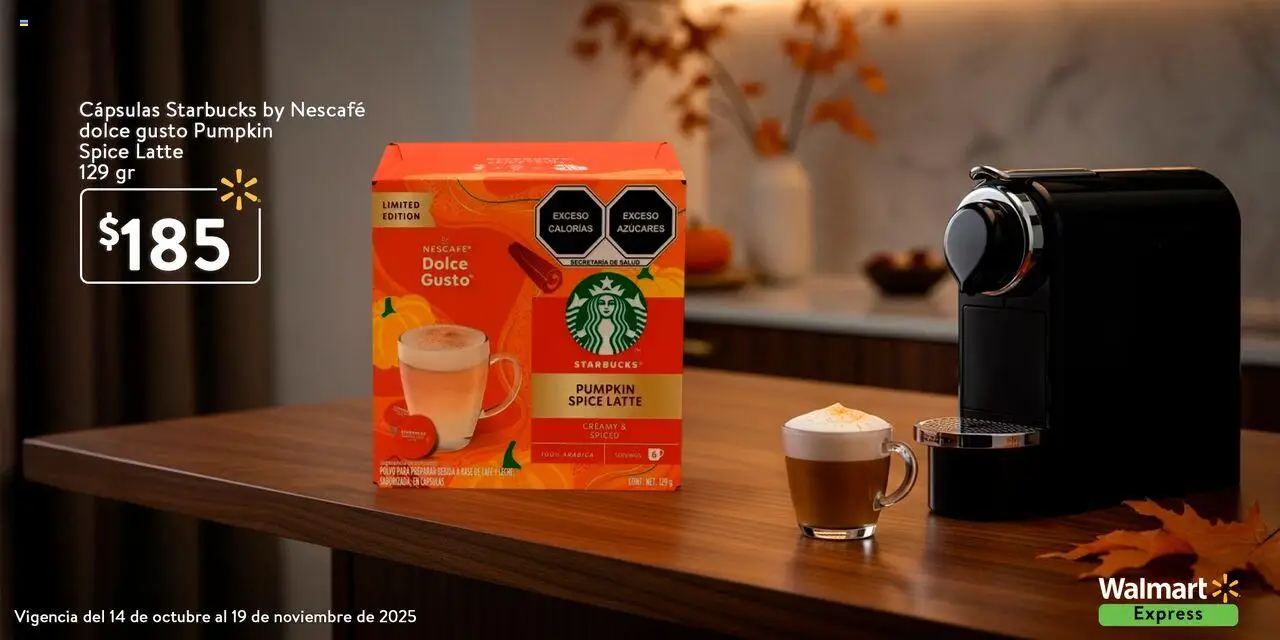 Nuevas ofertas de Walmart Express válidas en toda la República Mexicana desde el 14.10.2025. ¡Encuentra las mejores ofertas en Walmart Express folleto Nada como un pan de muerto y un cafecito para abrigar! | Página: 2 | Productos: Leche, Café, Polvo