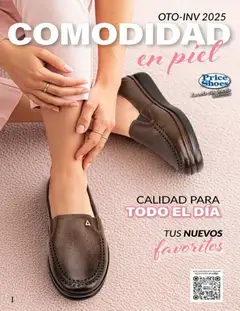 Vista previa de Price Shoes catálogo Comodidad, nuevo folleto de la tienda, válido en México a partir del 15.11.2025