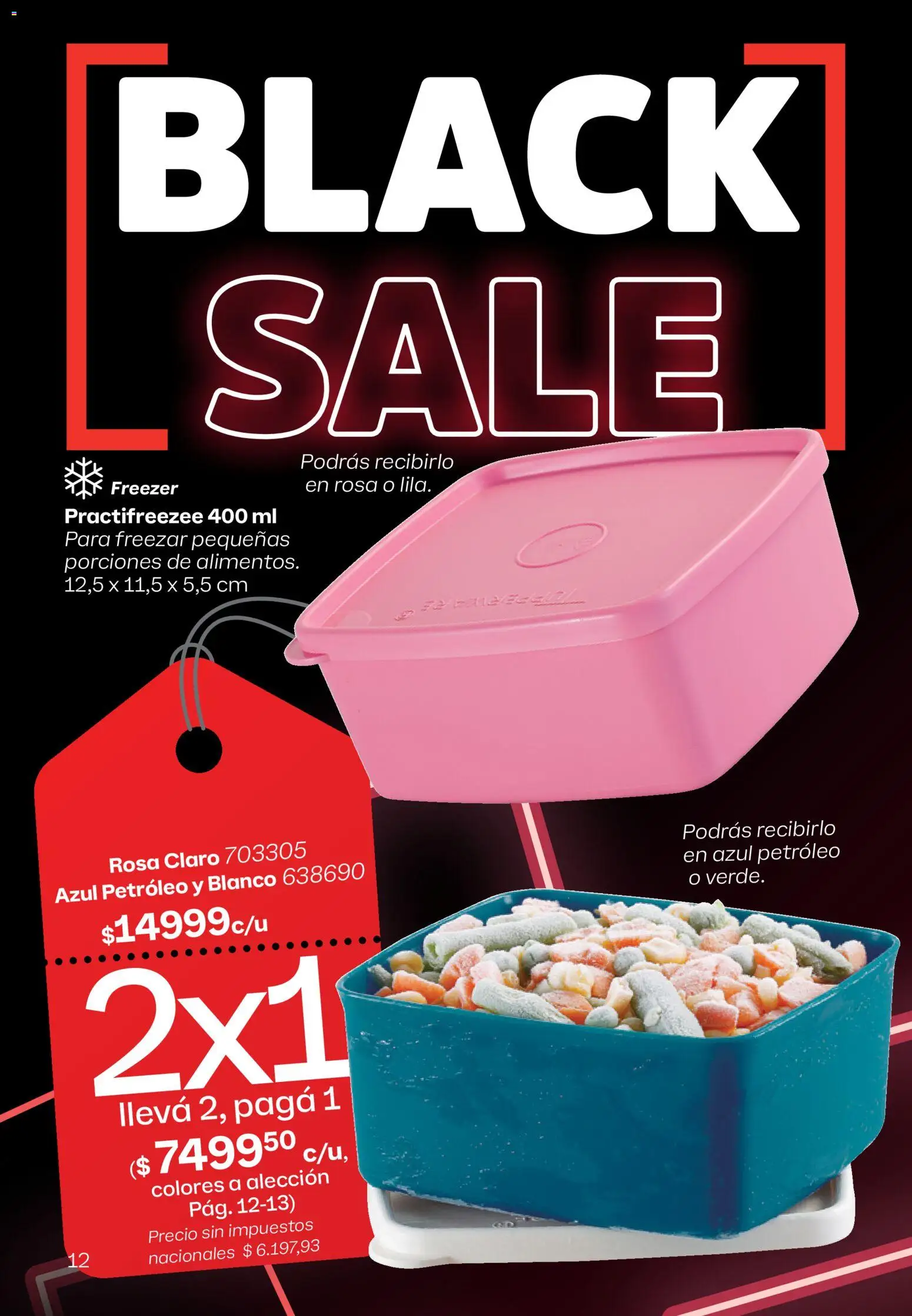 Tupperware Black Friday │ válido desde el 30.10.2025 | Página: 13 | Productos: Freezer, Petróleo