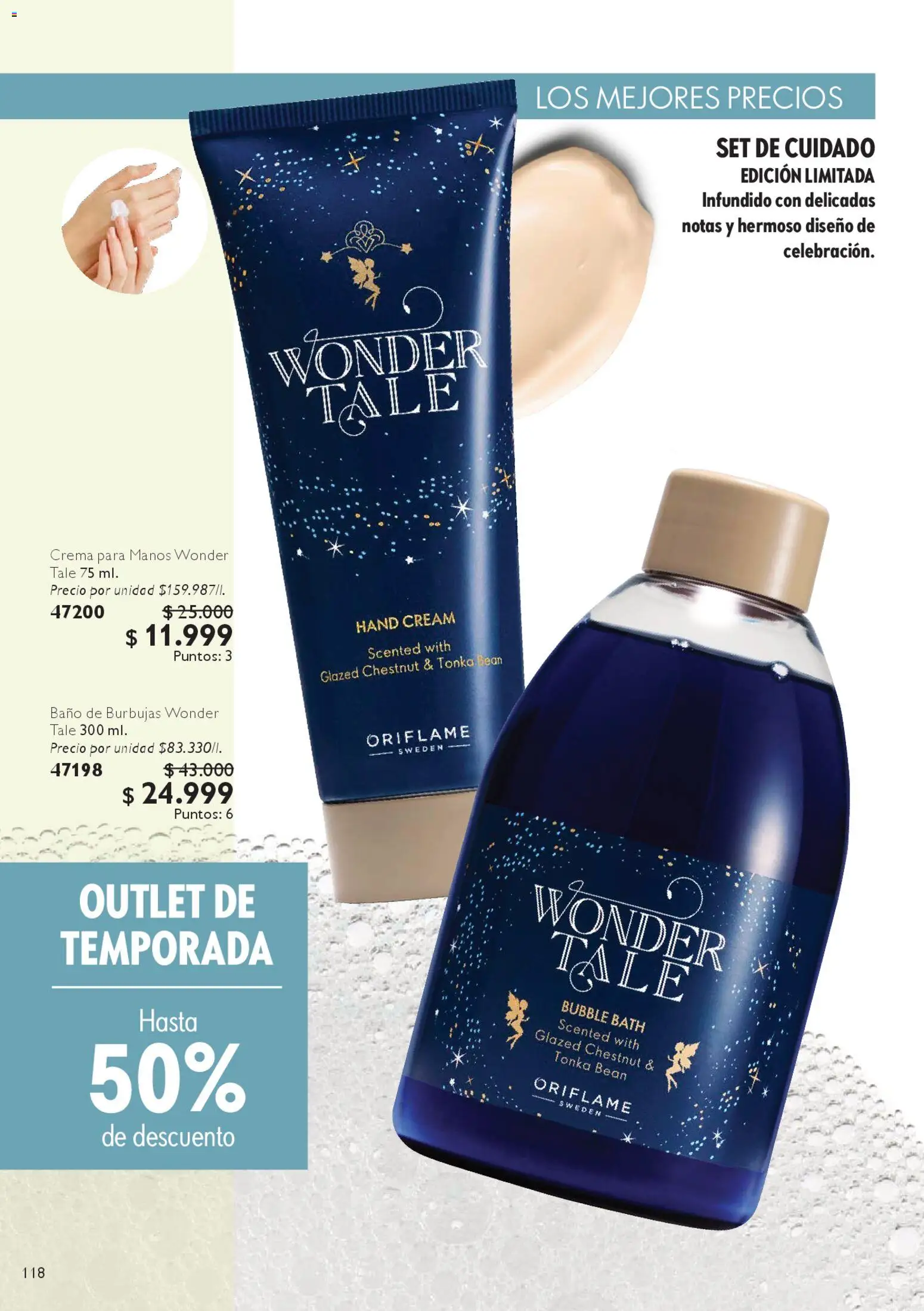 Oriflame revista - valida desde el 27.12.2025 | Página: 118 | Productos: Crema, Baño