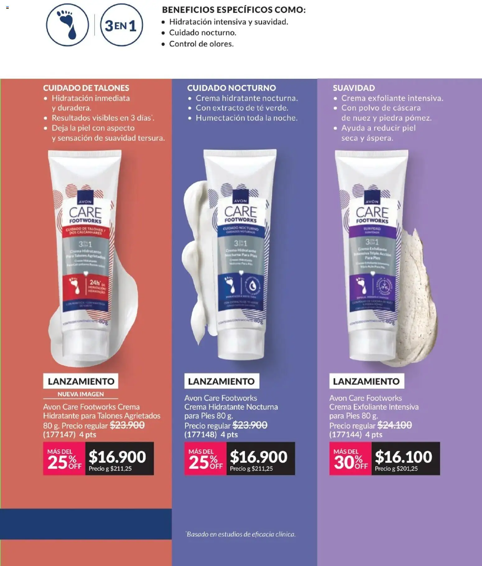 Avon revista - valida desde el 01.12.2025 | Página: 123 | Productos: Té, Crema, Polvo, Nuez