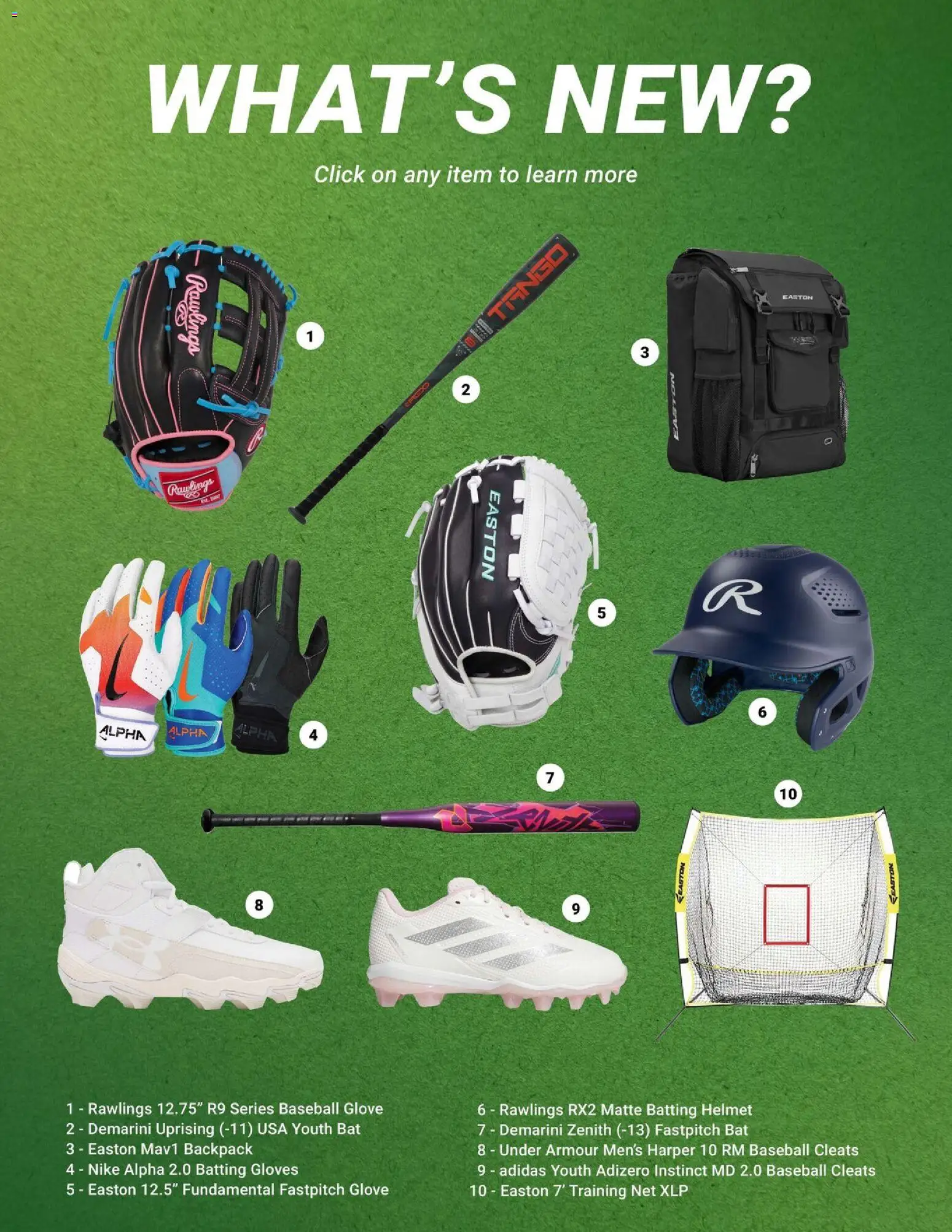 Dunham's Sports Baseball & Softball Guide - valid from 12.02.2026 | Page: 8 | Products: Backpack, Gloves