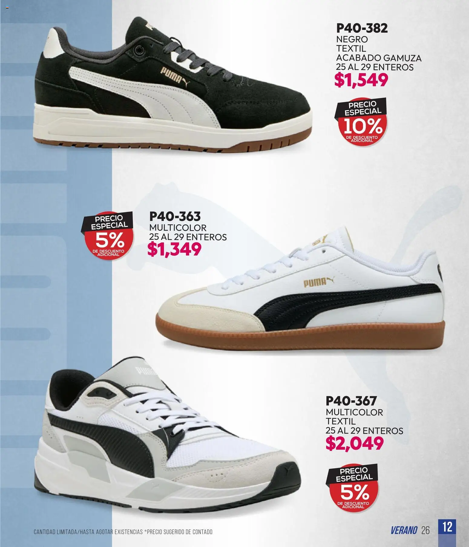 Nuevas ofertas de Cklass válidas en toda la República Mexicana desde el 28.04.2026. ¡Encuentra las mejores ofertas en Cklass catálogo Sportweek! | Página: 127 | Productos: Gamuza