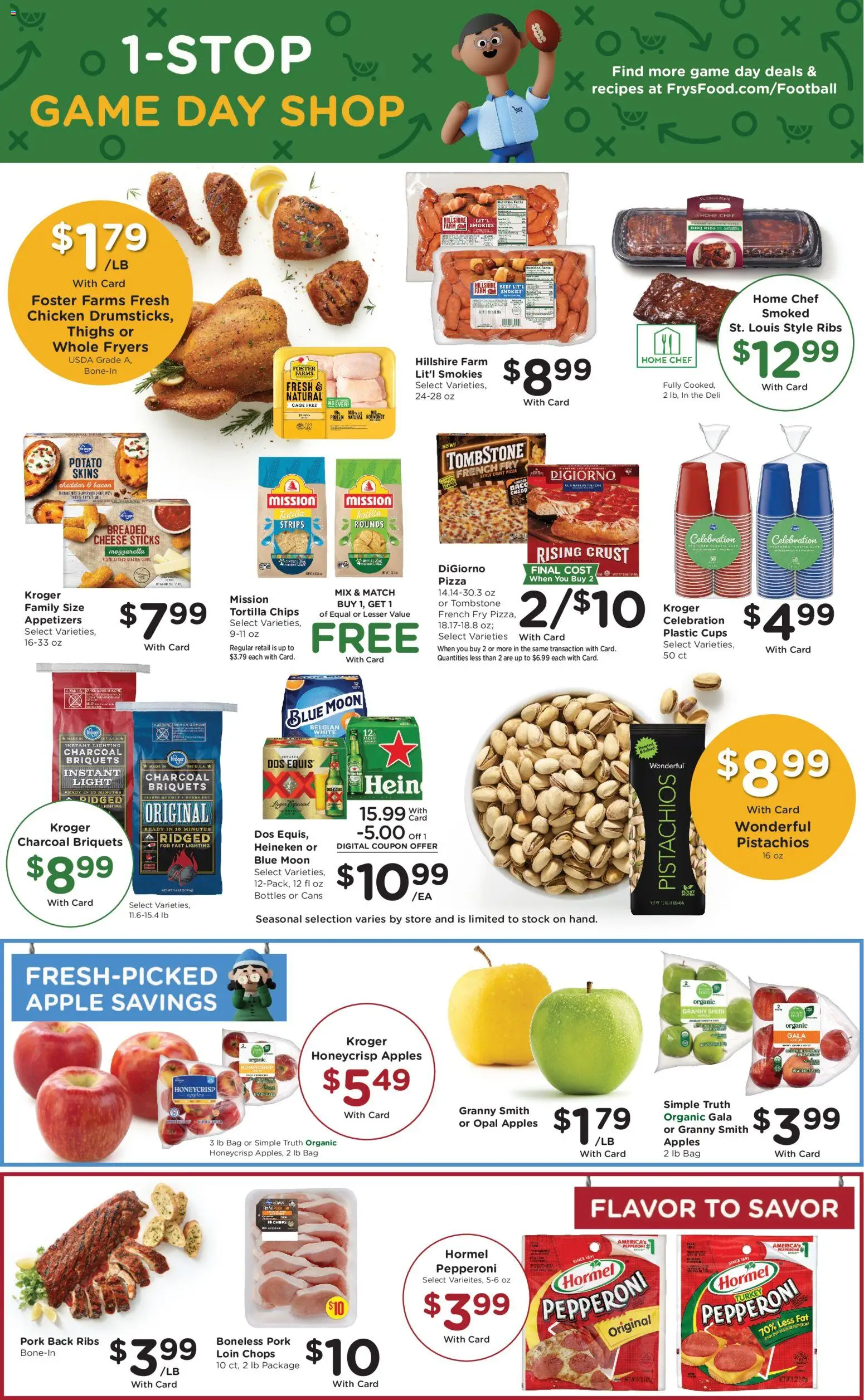 Fry's Food Weekly Ad - valid from 10.12.2025 | Page: 13 | Products: Cheese, Pizza, Chips, Game