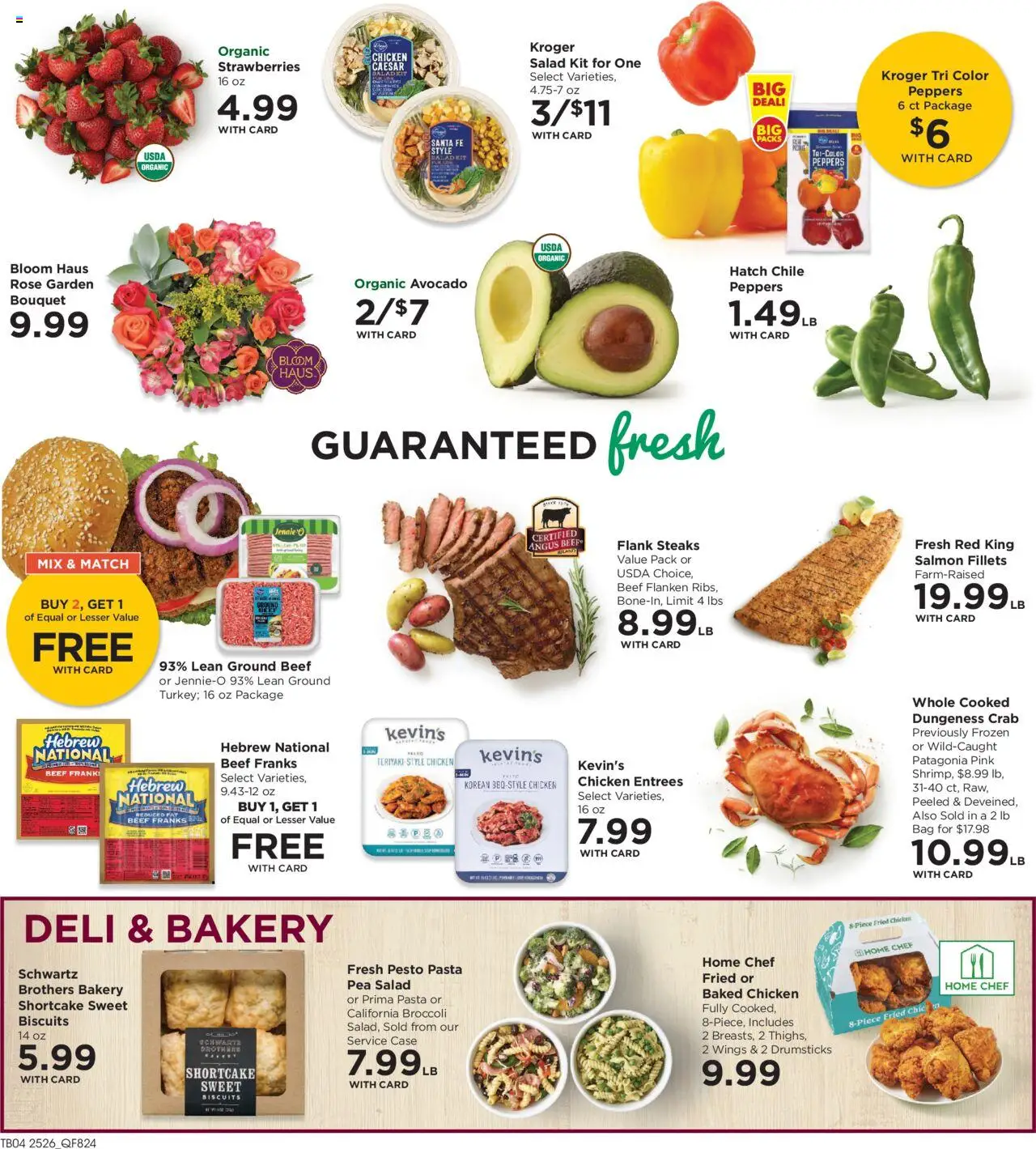 QFC Weekly Ad - valid from 30.07.2025 | Page: 4 | Products: Bakery, Broccoli, Case, Bag