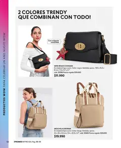 Catálogo CyZone Campaña 1 válido desde el 01.01.2026 | Página: 52 | Productos: Bolso, Mochila