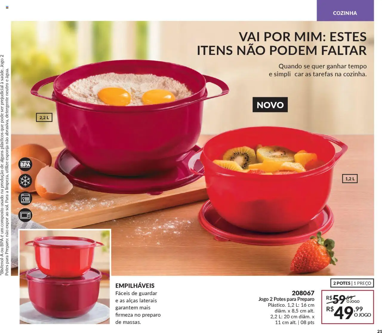 Avon Folheto - válido de 13.06.2025 | Página: 21 | Produtos: Esponja, Detergente, Potes