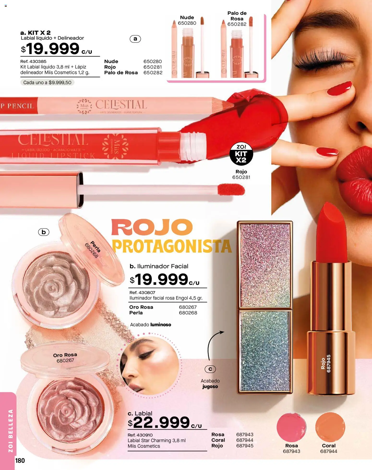 Carmel revista - valida desde el 01.01.2026 | Página: 180 | Productos: Iluminador, Delineador