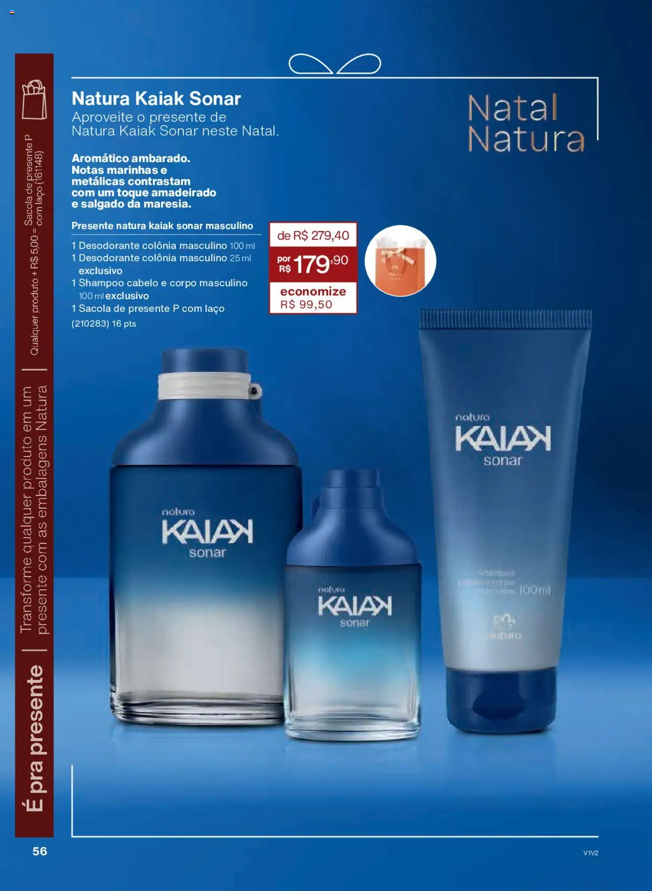 Natura Folheto - válido de 14.10.2025 | Página: 56 | Produtos: Shampoo, Desodorante