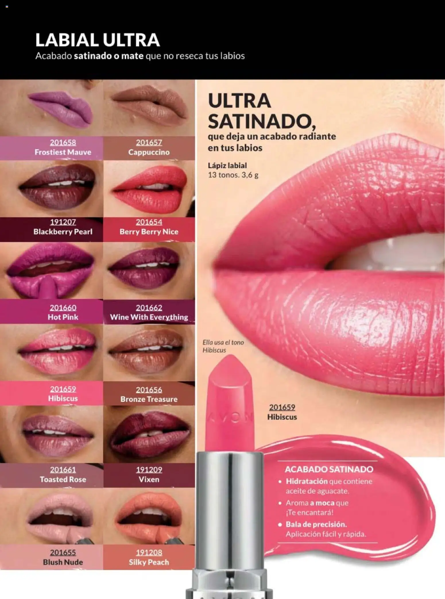 Nuevas ofertas de AVON válidas en toda la República Mexicana desde el 10.01.2026. ¡Encuentra las mejores ofertas en AVON campaña 2 2026! | Página: 80 | Productos: Aceite, Radiante, Mate, Lápiz labial