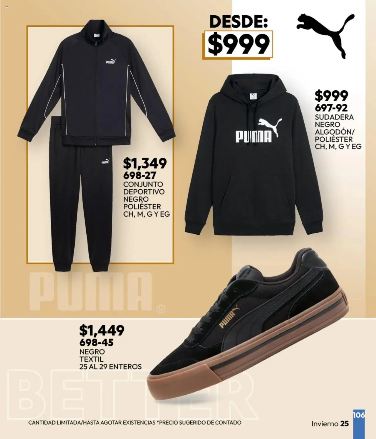Nuevas ofertas de Cklass válidas en toda la República Mexicana desde el 16.09.2025. ¡Encuentra las mejores ofertas en Cklass - Catálogo Invierno Sportbrands! | Página: 107 | Productos: Sudadera, Conjunto