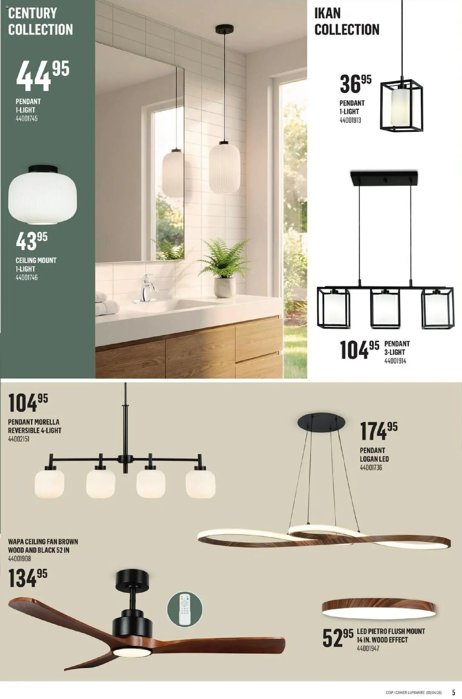 Canac flyer valid from 09.04.2026 | Page: 5 | Products: Fan