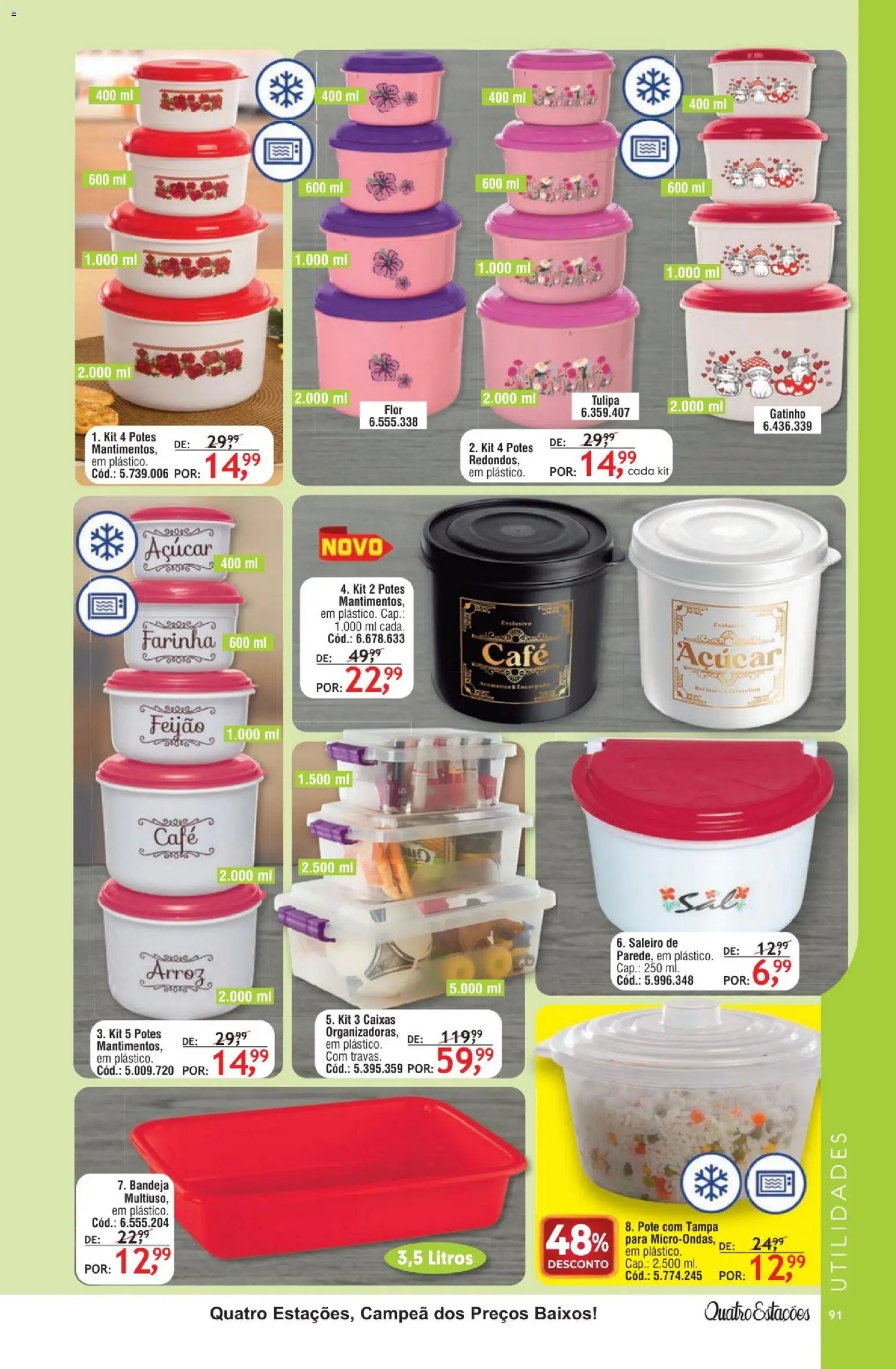 Quatro Estações - Catálogo 05-06-07 de 01/05/2026 ? Não perca as melhores promoções! | Brasil