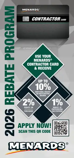 Preview of Menards weekly ads valid from 01.01.2026