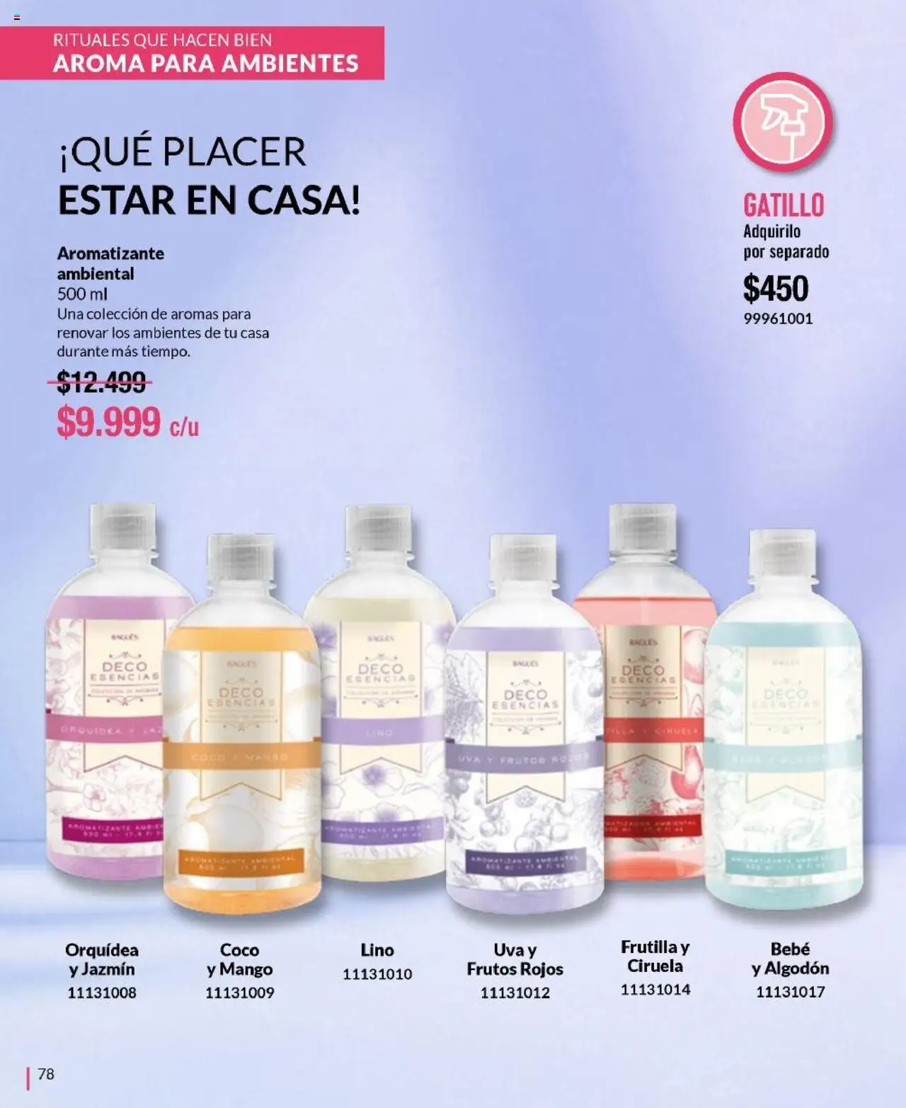 Bagués catálogo │ válido desde el 01.06.2025 | Página: 78 | Productos: Algodón, Mango, Uva, Esencias