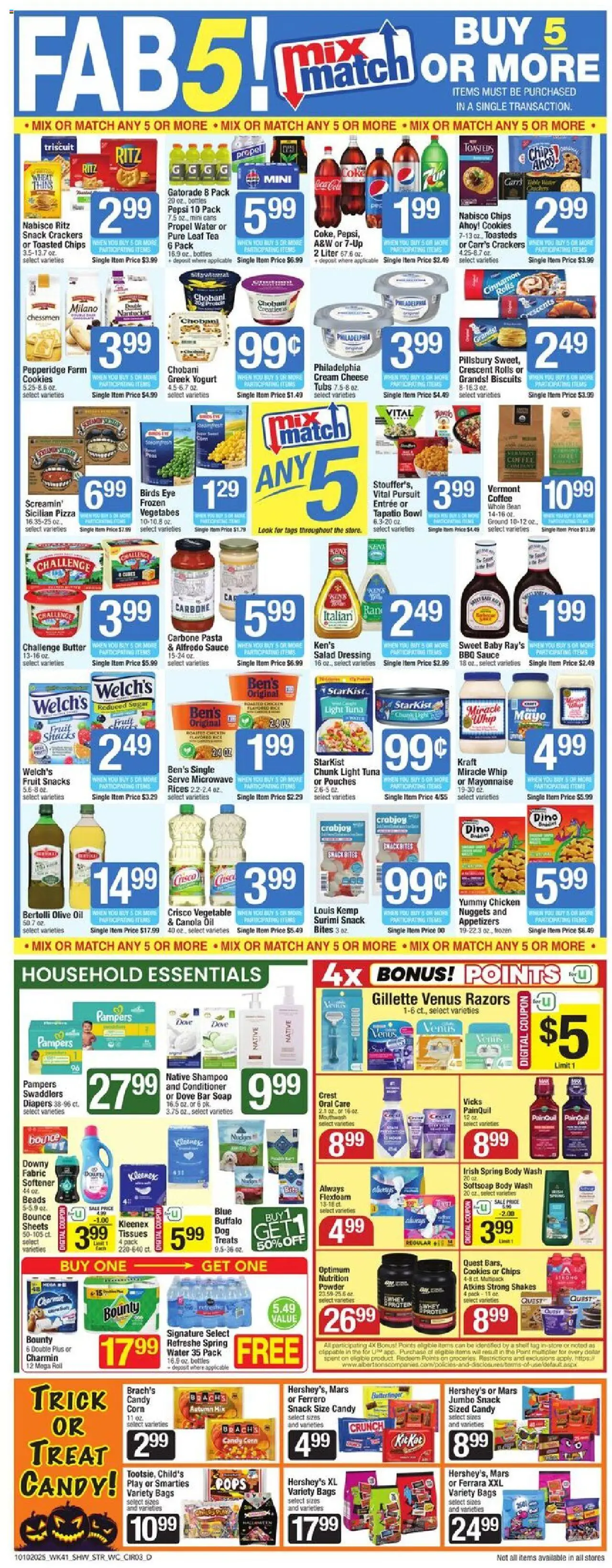 Star Market Weekly Ad - MA - valid from 10.10.2025 | Page: 5 | Products: Bar Soap, Body Wash, Mayonnaise, Sauce