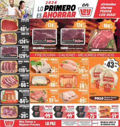 Vista previa de Casa Ley folleto Más cosas a mejores precios La Paz, nuevo folleto de la tienda, válido en México a partir del 17.01.2026