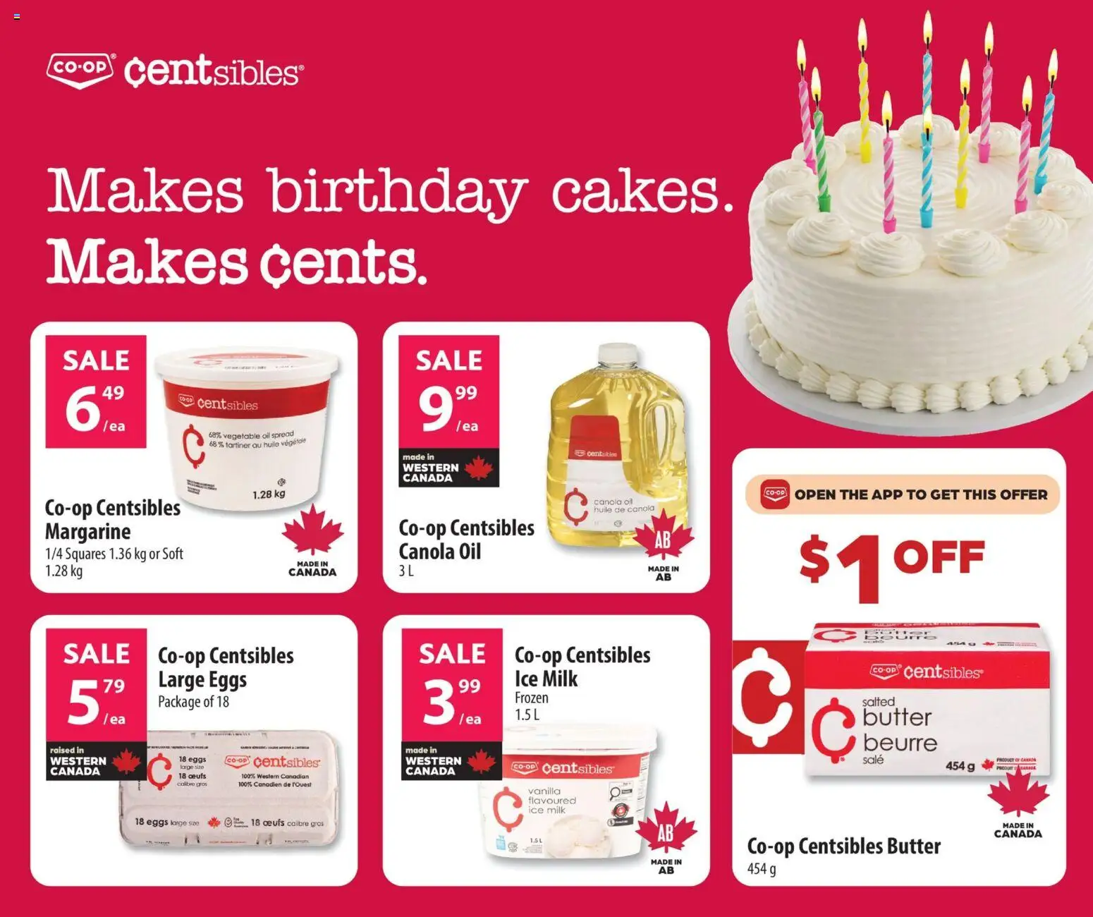 Co-op Food flyer valid from 22.01.2026 | Page: 9 | Products: Milk, Butter, Eggs, Oil