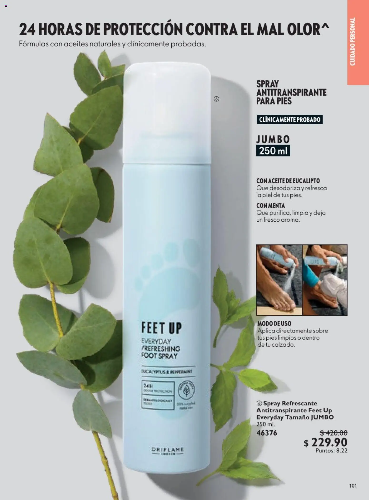 Nuevas ofertas de Oriflame válidas en toda la República Mexicana desde el 18.04.2026. ¡Encuentra las mejores ofertas en Oriflame campaña 6 2026! | Página: 101 | Productos: Antitranspirante, Aceite, Sobre