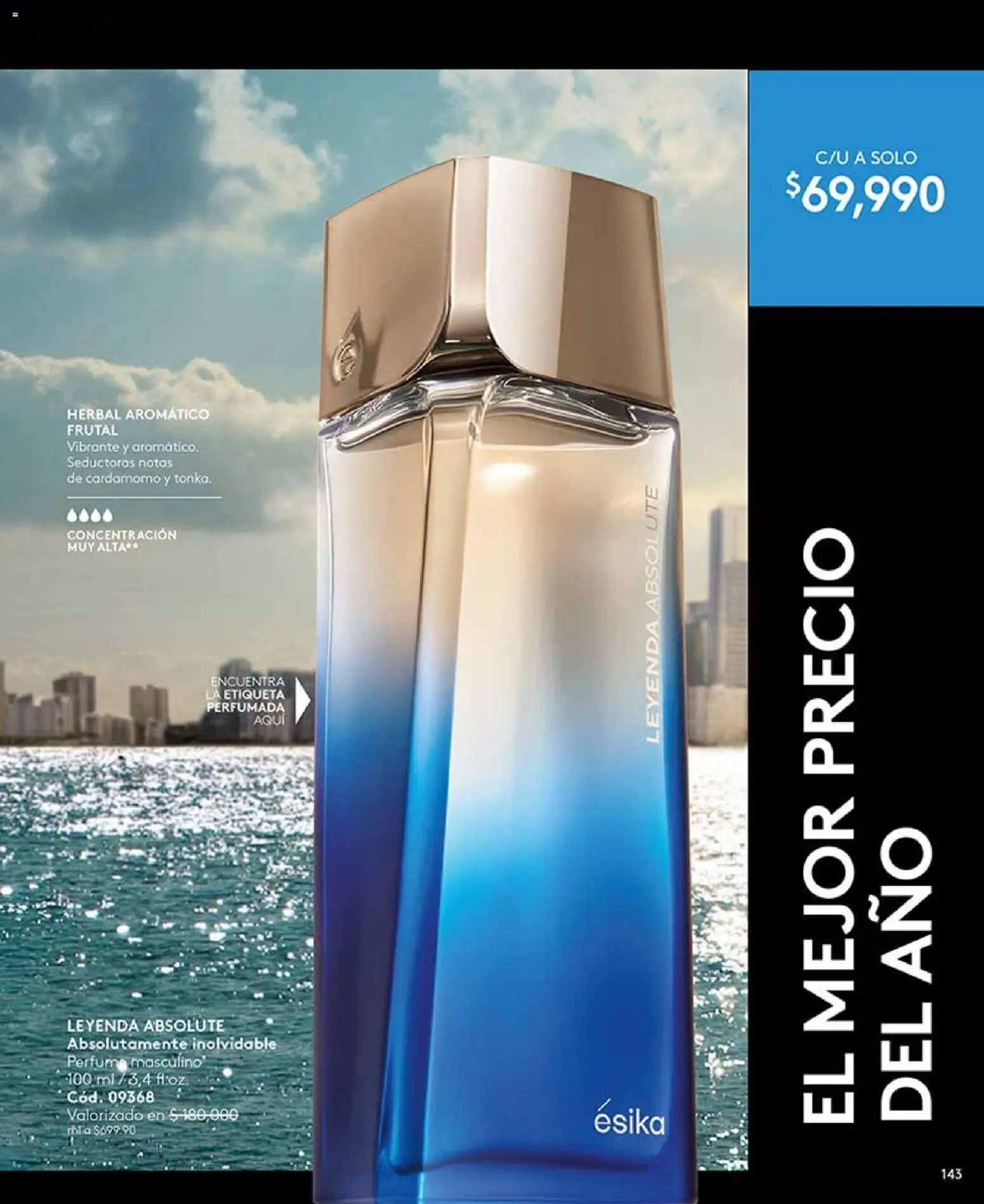 Ésika revista - valida desde el 03.04.2026 | Página: 143 | Productos: Perfume