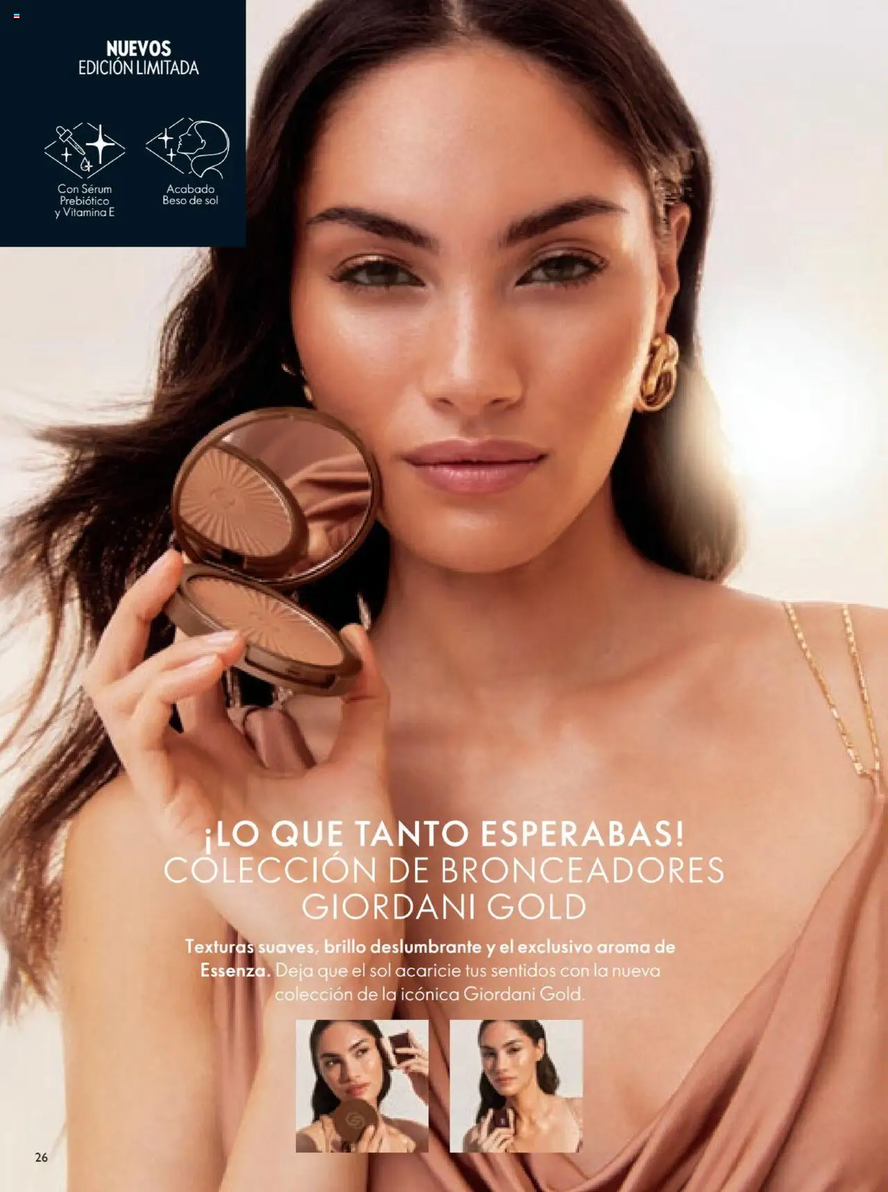 Oriflame revista - valida desde el 12.07.2025 | Página: 26 | Productos: Serum, Brillo