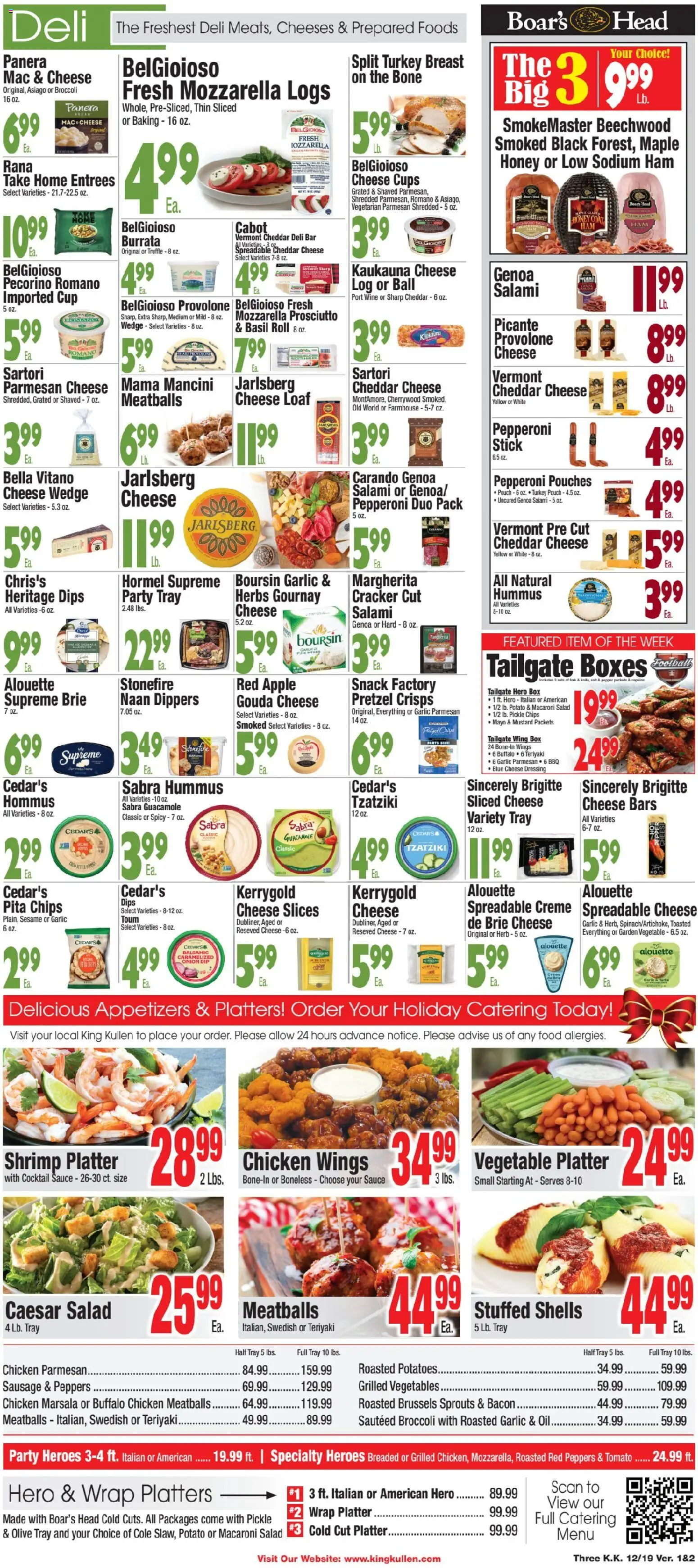 King Kullen Weekly Ad - valid from 18.12.2025 | Page: 3 | Products: Broccoli, Box, Oil, Salad
