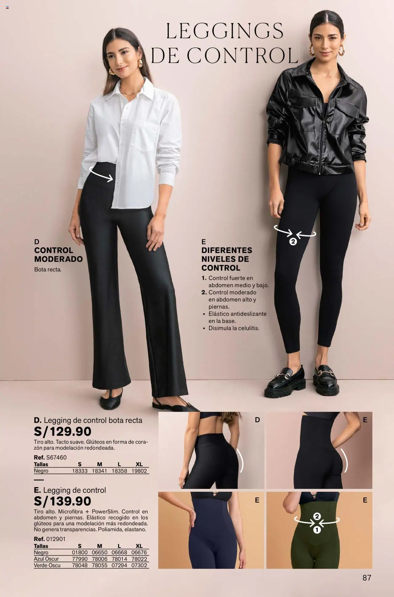 Catálogo Leonisa válido desde 04.08.2025 | Página: 87 | Productos: Leggings