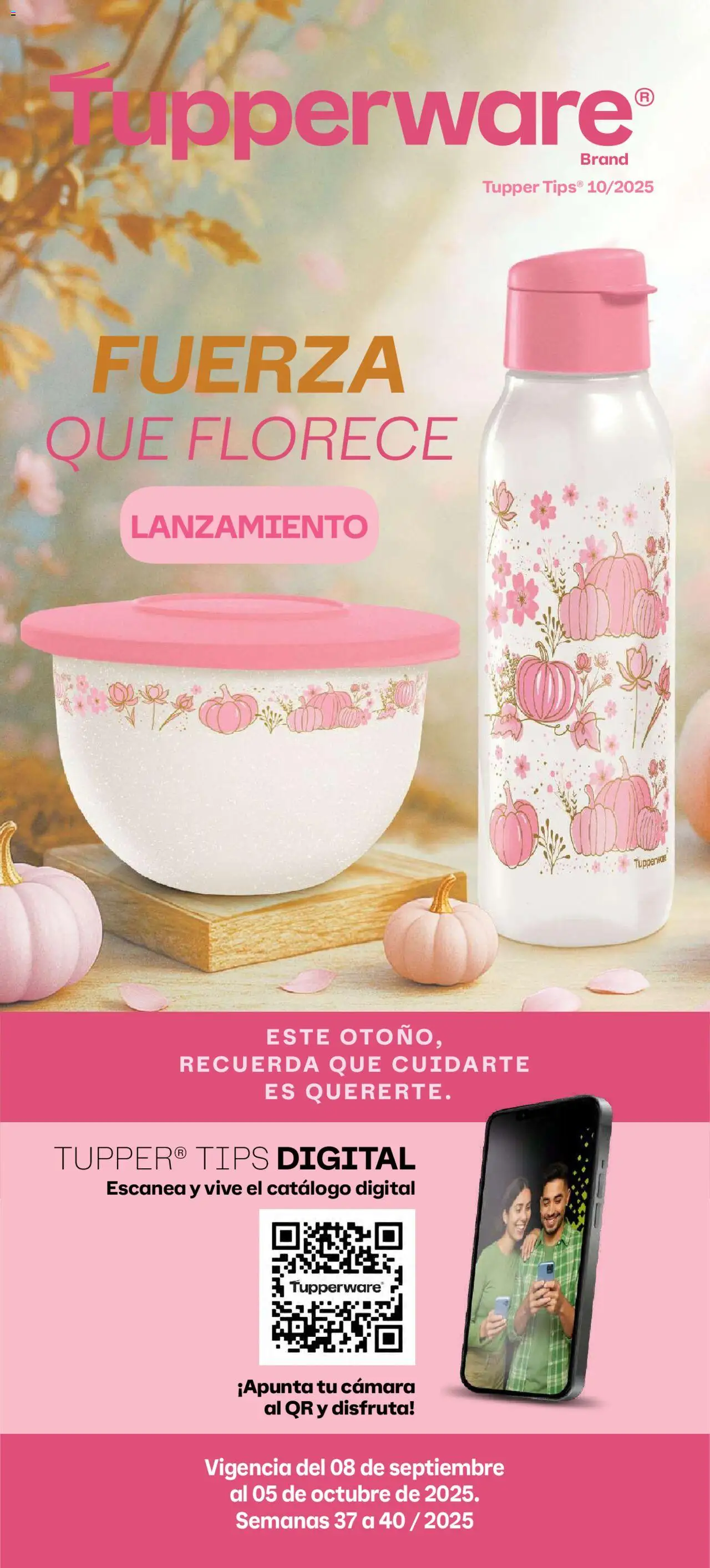 Nuevas ofertas de Tupperware válidas en toda la República Mexicana desde el 08.09.2025. ¡Encuentra las mejores ofertas en Tupperware - Catálogo! | Página: 1 | Productos: Cámara, Tupper