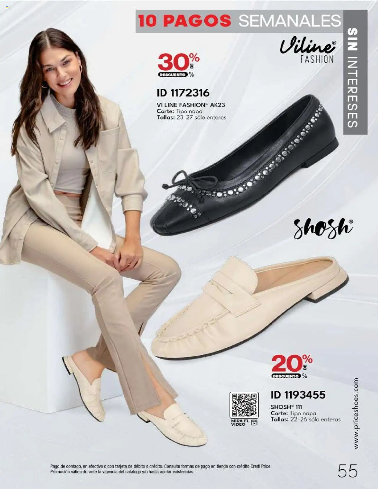 Nuevas ofertas de Price Shoes válidas en toda la República Mexicana desde el 14.10.2025. ¡Encuentra las mejores ofertas en Price Shoes - Catálogo - 10 Pagos sin Intereses! | Página: 55 | Productos: Video