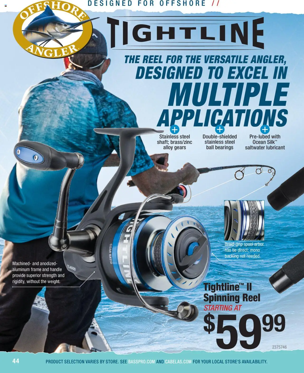Cabela's Saltwater Specialist 25 - valid from 01.01.2025 | Page: 44 | Products: Bearings