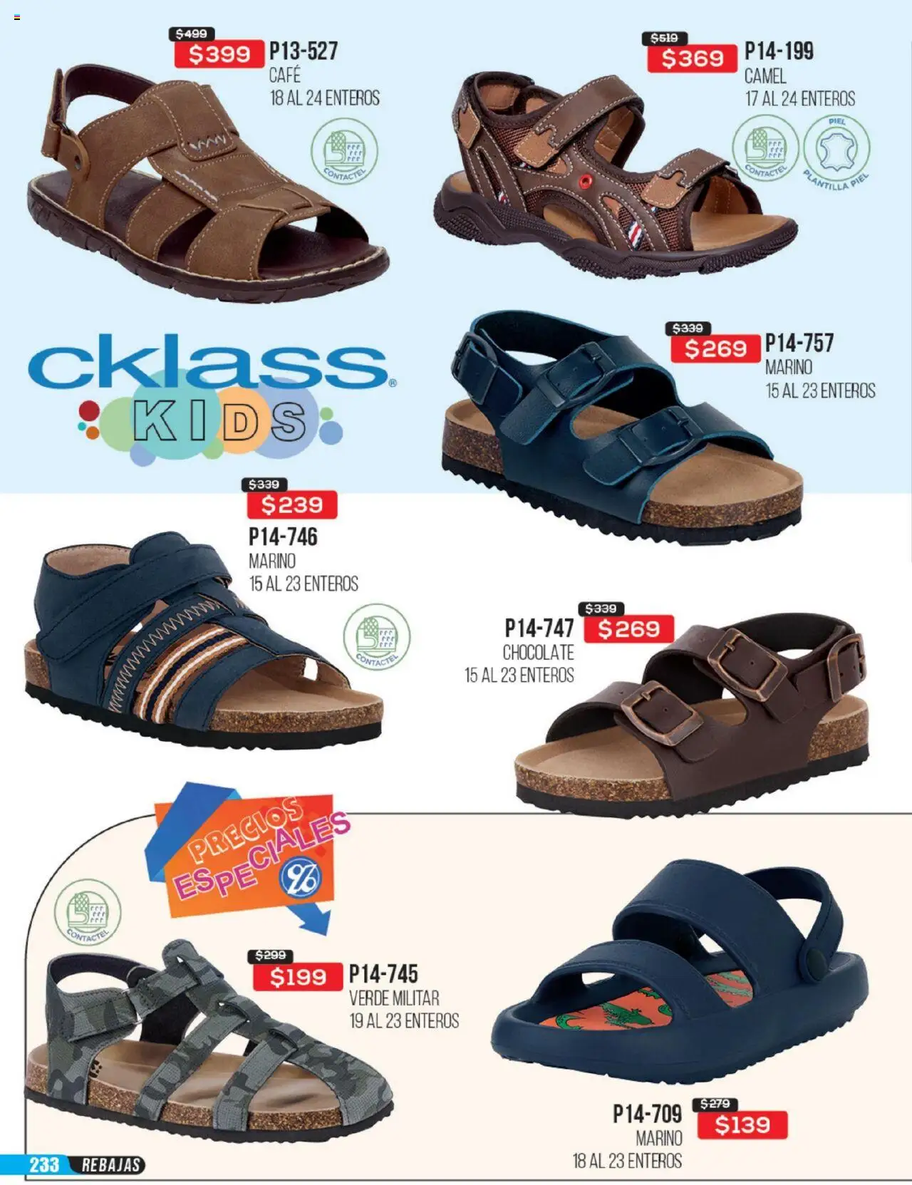 Nuevas ofertas de Cklass válidas en toda la República Mexicana desde el 23.06.2025. ¡Encuentra las mejores ofertas en Cklass catálogo Rebajas Sobre Calzado! | Página: 234 | Productos: Café, Chocolate