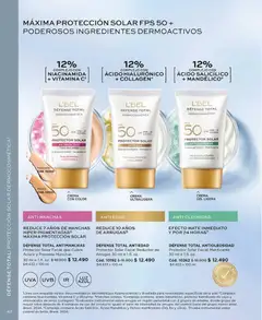 L'Bel Campaña 8 válido desde el 30.04.2026 | Página: 44 | Productos: Mate, Protector solar, Sobre, Crema