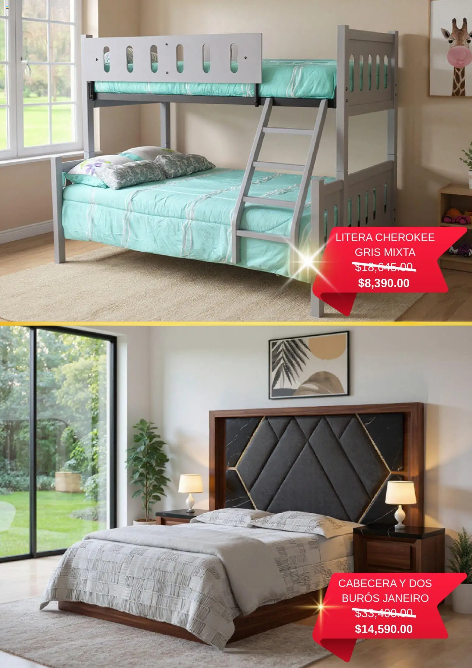 Nuevas ofertas de Muebles Troncoso válidas en toda la República Mexicana desde el 01.12.2025. ¡Encuentra las mejores ofertas en Muebles Troncoso Cyber Monday! | Página: 3 | Productos: Cabecera, Litera