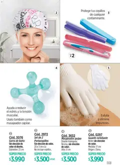 Vista previa modil - Campaña 7 válido desde el 20.03.2026 | Página: 143 | Productos: Gorra, Guante, Baño, Guante exfoliante