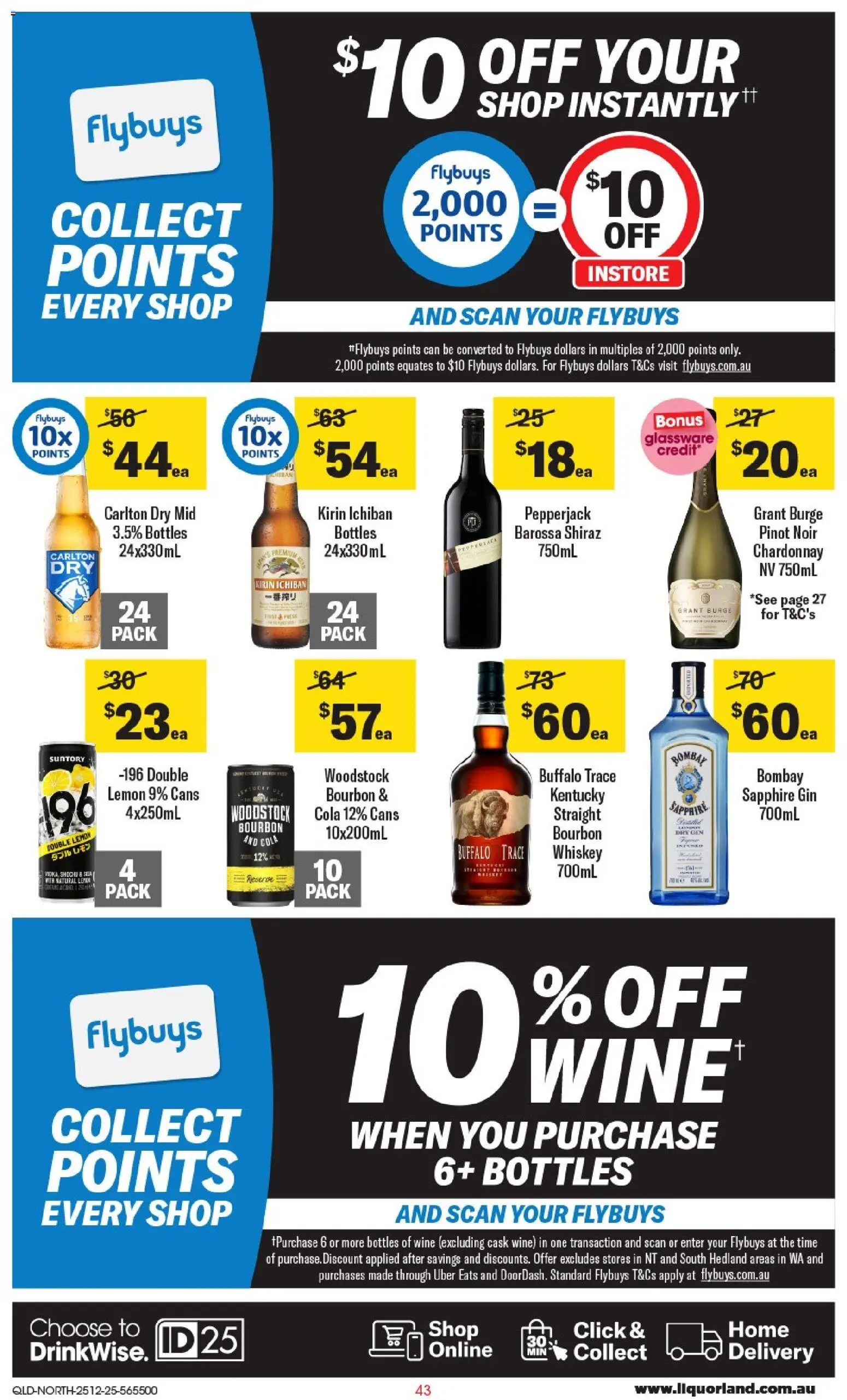 Coles catalogue - valid from 25.12.2025 | Page: 44 | Products: Glassware, Wine, Bourbon, Whiskey