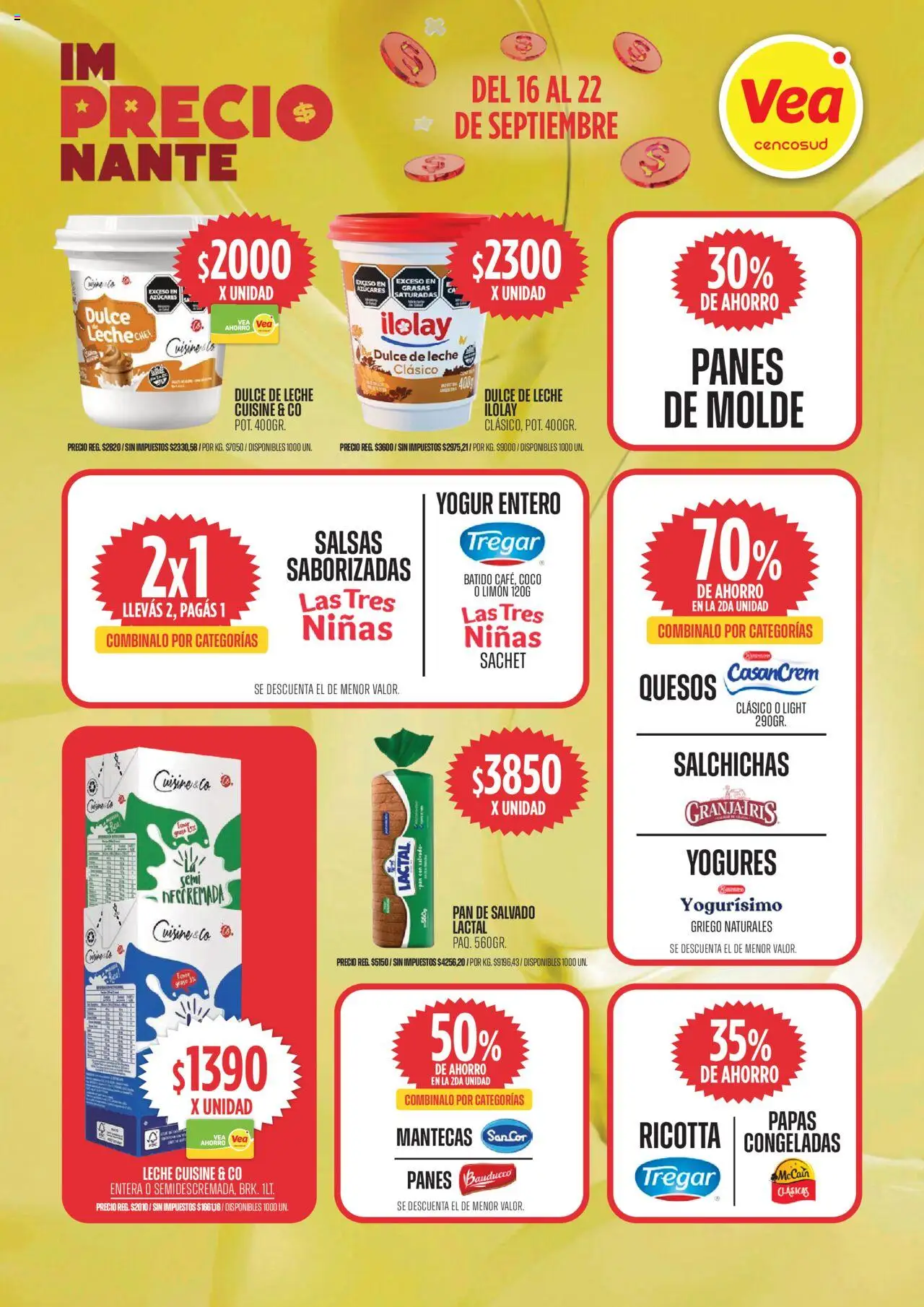 Vea ofertas │ válido desde el 16.09.2025 | Página: 6 | Productos: Molde, Limón, Leche, Yogur