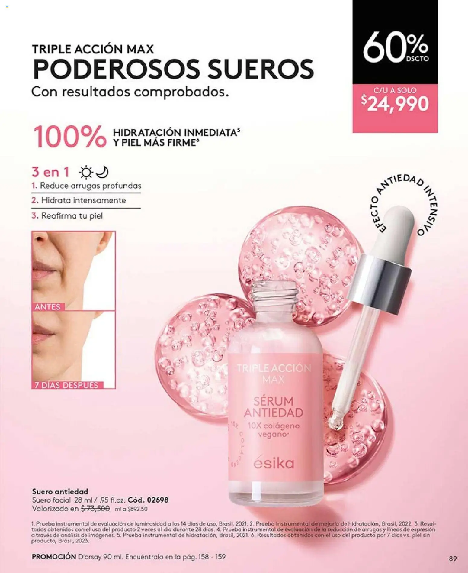 Ésika revista - valida desde el 01.03.2026 | Página: 86 | Productos: Serum