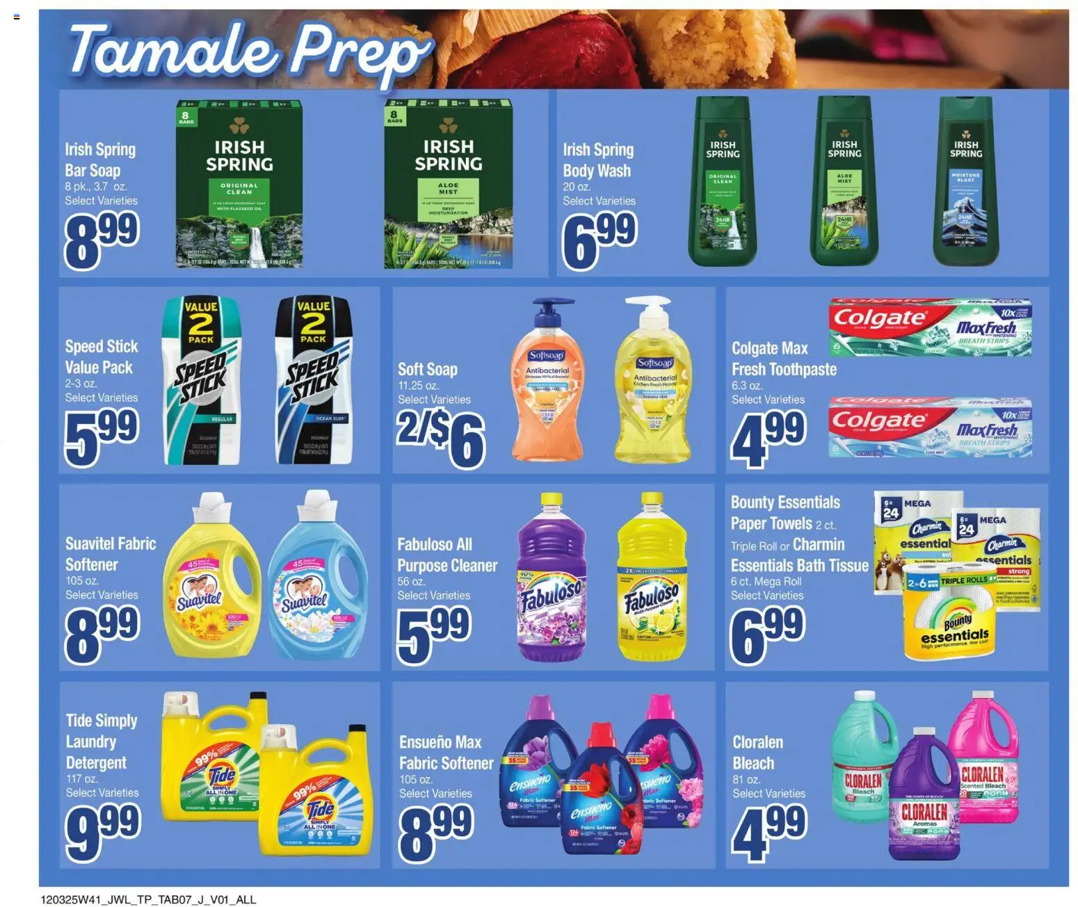 Jewel Osco Fiesta Ad - valid from 03.12.2025 | Page: 7 | Products: Bath, Oil, Toothpaste, Detergent