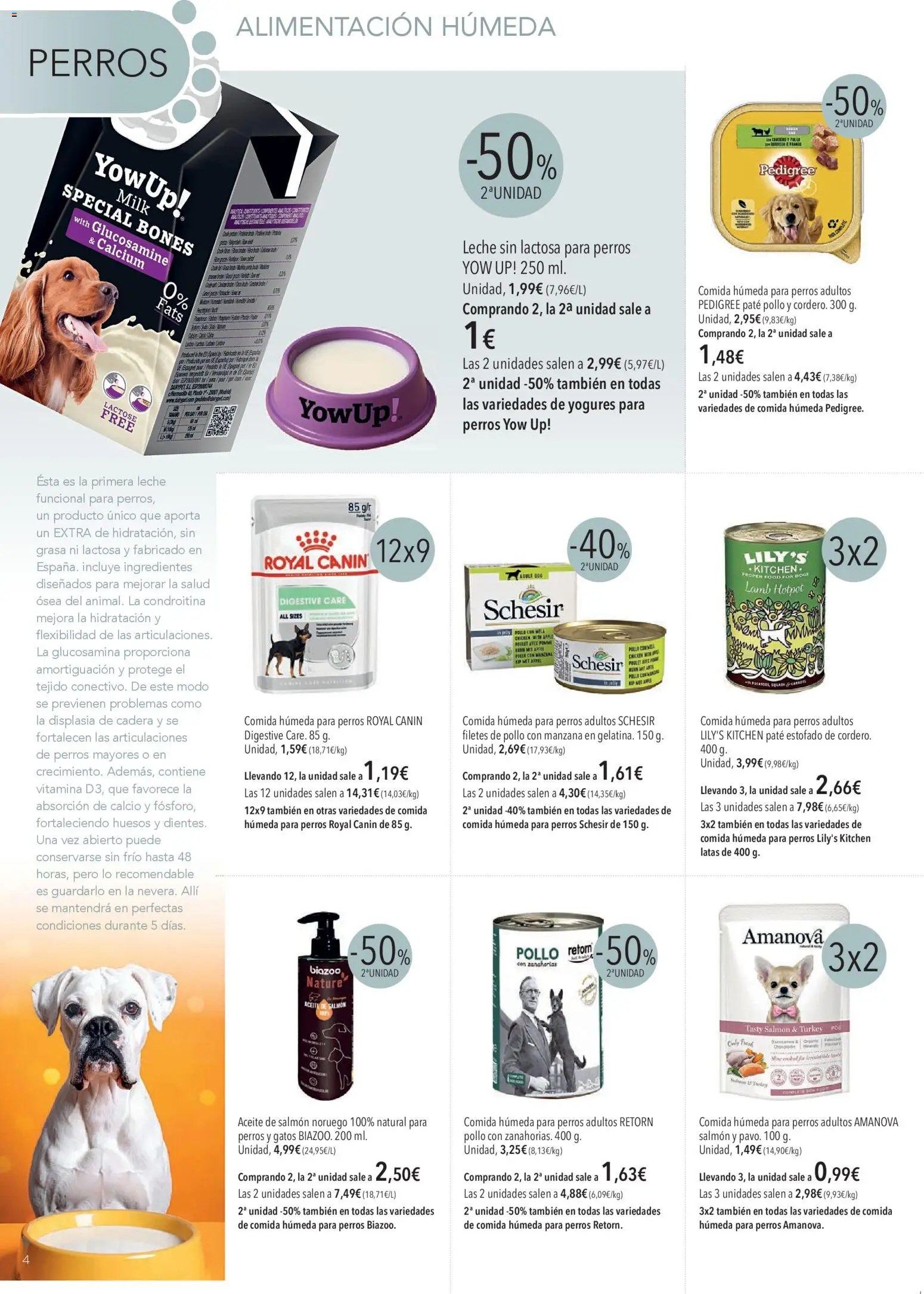 Nuevas ofertas de El Corte Inglés válidas en toda la República Mexicana desde el 07.01.2026. ¡Encuentra las mejores ofertas en El Corte Inglés catálogo Mascota ! | Página: 4 | Productos: Manzana, Leche, Aceite, Paté