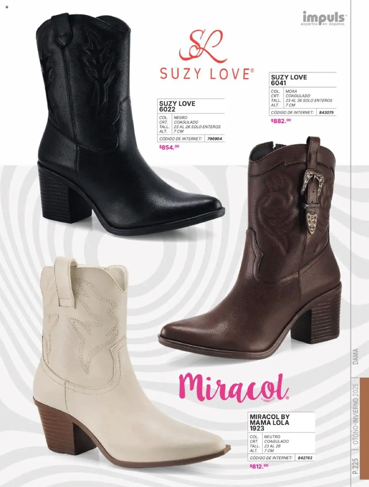 Nuevas ofertas de Impuls válidas en toda la República Mexicana desde el 07.07.2025. ¡Encuentra las mejores ofertas en Impuls catálogo Dama Otoño-Invierno 2025! | Página: 227 | Productos: Zapatos