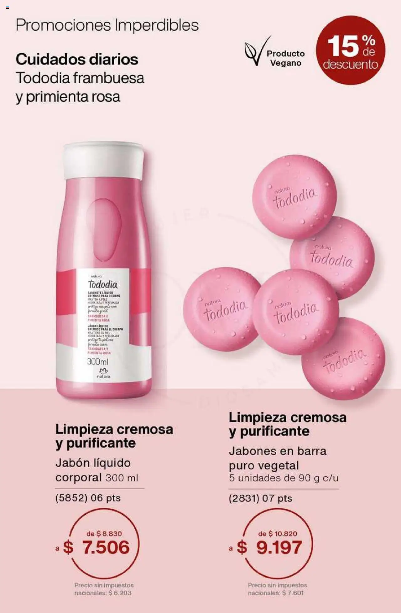 Catálogo Natura Ciclo 8 │ válido desde el 03.06.2025 | Página: 38 | Productos: Jabón líquido, Jabón, Pimienta