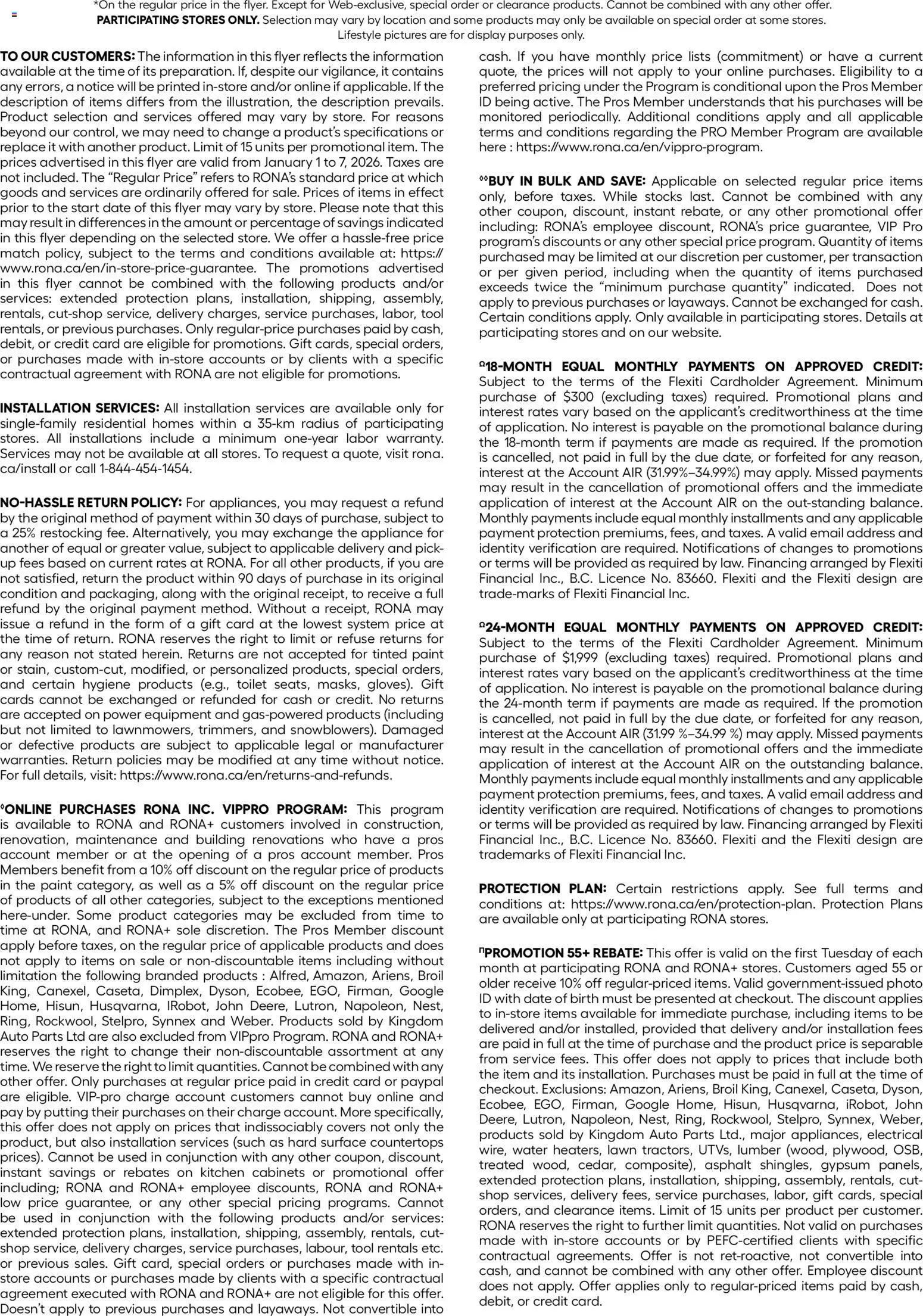 Rona flyer valid from 01.01.2026 | Page: 22