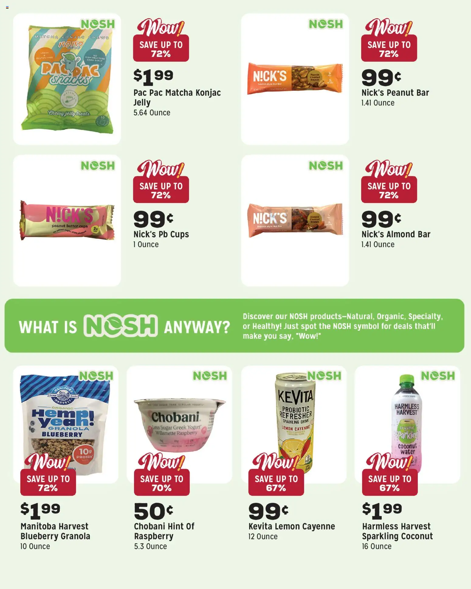 Grocery Outlet Weekly Ad - OH - valid from 08.04.2026 | Page: 8 | Products: Yogurt, Water, Sugar, Raspberry