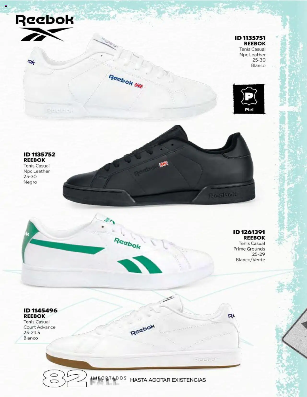 Nuevas ofertas de Price Shoes válidas en toda la República Mexicana desde el 18.10.2025. ¡Encuentra las mejores ofertas en Price Shoes catálogo Fall Importados segunda! | Página: 82 | Productos: Tenis
