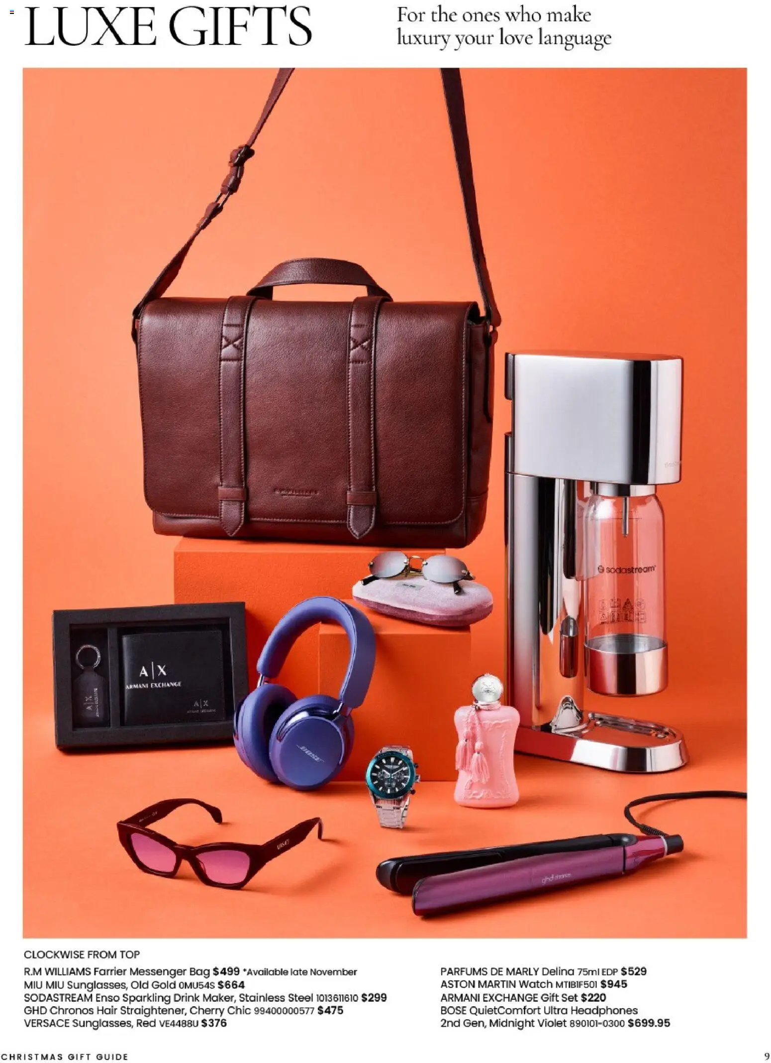 Myer catalogue - valid from 03.11.2025 | Page: 9 | Products: Watch, Headphones, Bag