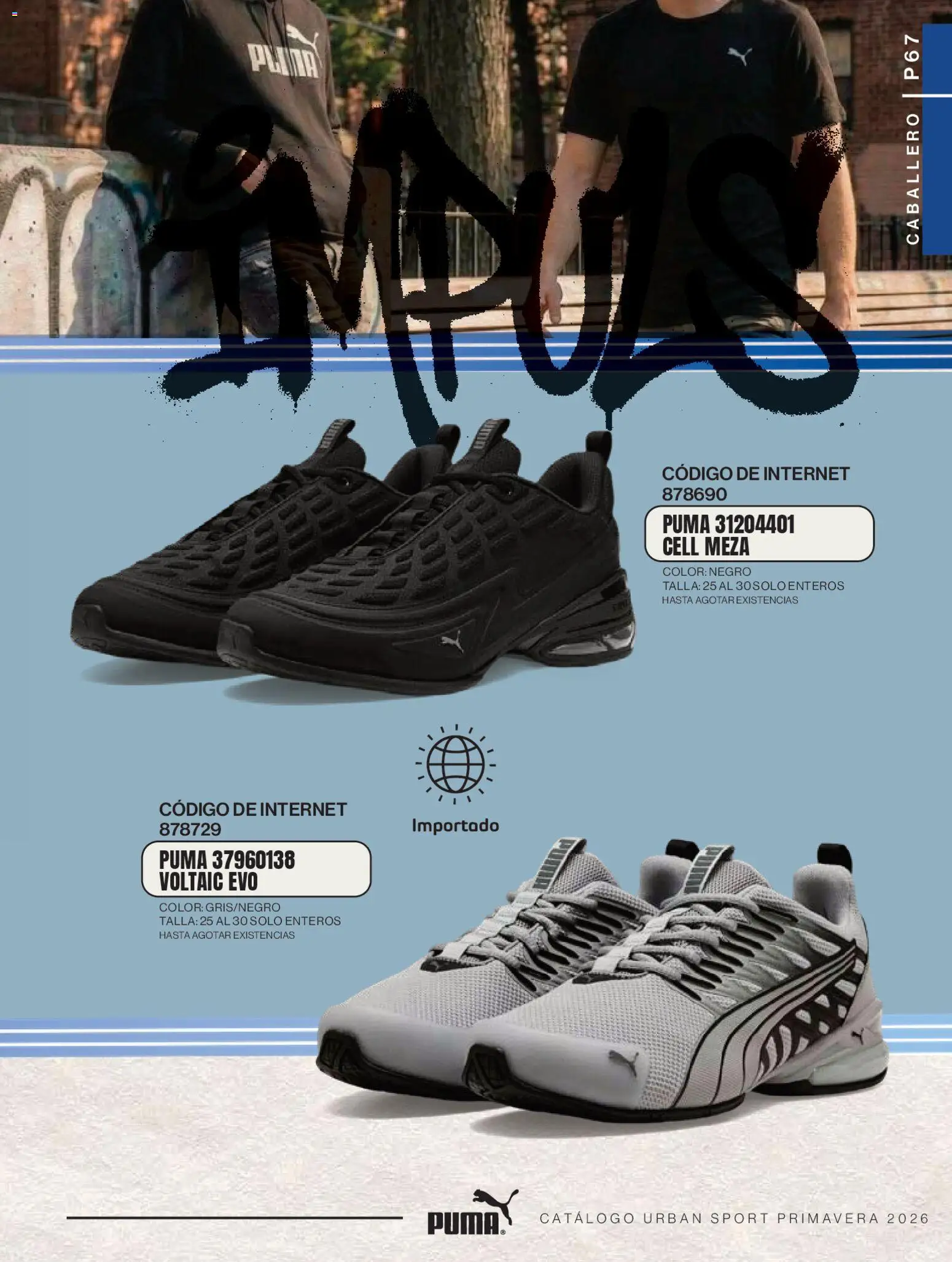 Nuevas ofertas de Impuls válidas en toda la República Mexicana desde el 01.03.2026. ¡Encuentra las mejores ofertas en Impuls catálogo Urban Sport! | Página: 69